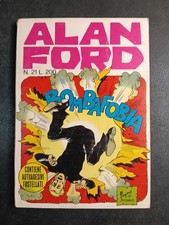 ALAN FORD EDIZIONI CORNO ORIGINALE CON ADESIVI N.21   (cod.I40)