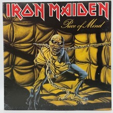 IRON MAIDEN - PIECE OF MIND (33 RPM - ITALY - FIRST PRESSING)