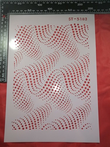 Stencil parete punto - stencil, da