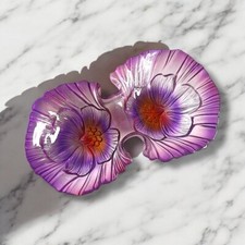 Vassoio vintage Walther vetro