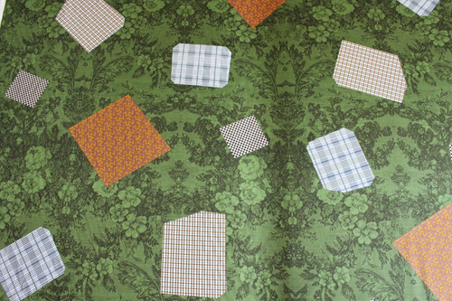 Tessuto vintage rasatello - tessuto,
