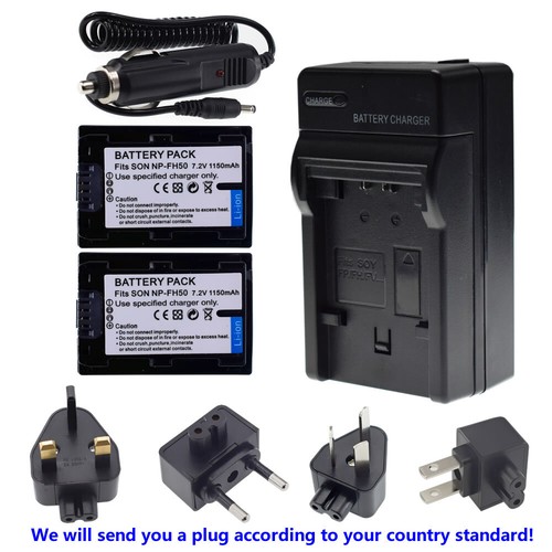 Fh50 npfh50 batteria - np-fh50,