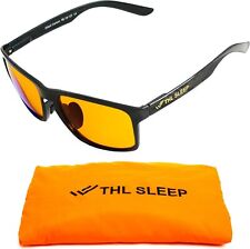 Occhiali Bloccanti Luce Blu Fibra di Carbonio per Dormire Migliore, Gaming, Computer, TV