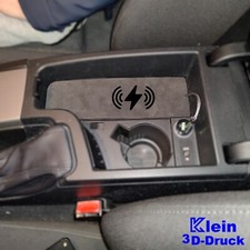 BMW E90 E91 E92 E93 20W Stazione di Ricarica Induttiva Alcantara Bracciolo Centrale