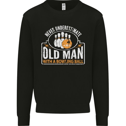 Uomo anziano con - uomo, palla
