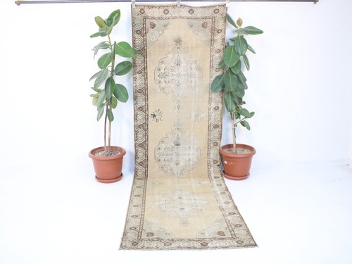 Tappeto runner marrone vintage