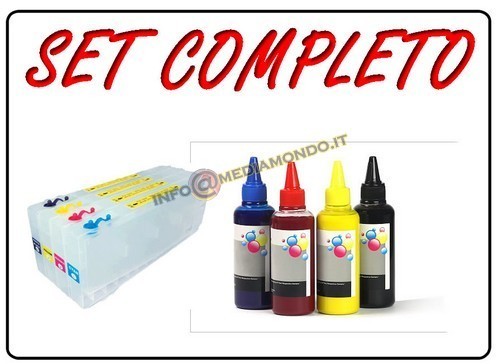 Kit cartucce ricaricabili - kit, 4