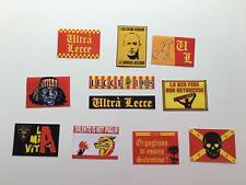 LECCE 11 ADESIVI ULTRAS PEGATINAS AUFKLEBER STICKERS ULTRà CURVA NORD