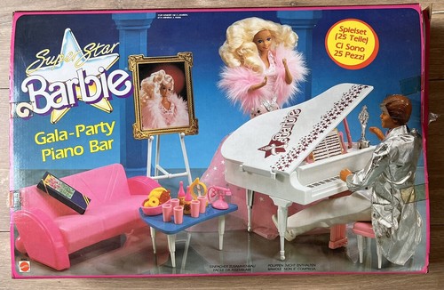Barbie super star piano - star,