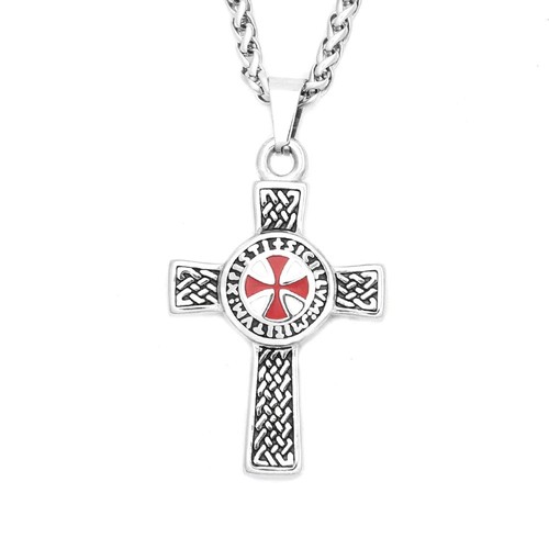 Amuleto croce templare - amuleto,