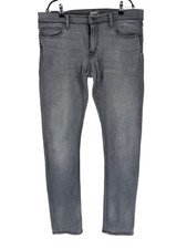 CARHARTT Uomo Rebel Dritto Jeans Taglia W36 L34