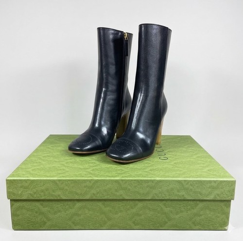 Gucci hills logo bootie - gucci,