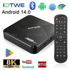 Smart TV BOX Android 14 WIFI