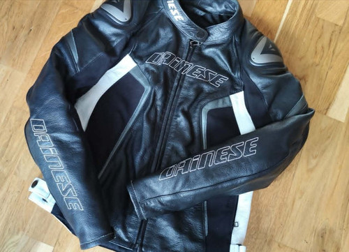 Giacca moto pelle donna