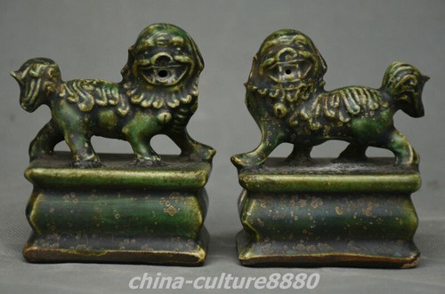 Coppia leone guardia - cane, foo