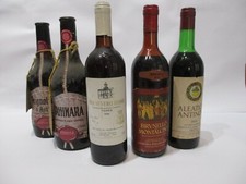 5 bottiglie epoca  collezione