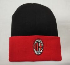 CAPPELLO INVERNALE DEL AC MILAN CALCIO BERRETTO ROSSO NERO TAGLIA UNICA ZUCCOTTO