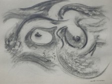 André MASSON: Il Sogno Erotico, INCISIONE Firmata, 1951 + Certificato