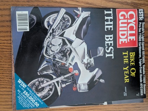 Cycle guide magazine - magazine, august