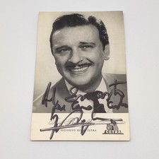 Foto autografata in originale Fred Buscaglione
