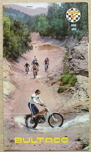 Bultaco sherpa t250 - bultaco, t250/350