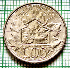 SAN MARINO 2000 100 LIRE