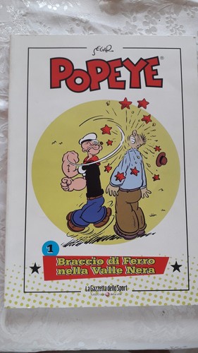 Fumetto popeye braccio - popeye, di