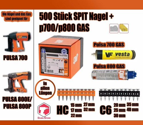 Chiodi spit originali con - spit, c/hc