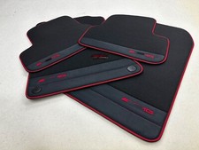 TAPPETINI MERCEDES CLASSE C AMG IN  VELLUTO INSERTI ALCANTARA PERSONALIZZABILI