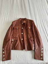 GIUBOTTO/GIUBBINO UOMO DSQUARED2 VERA PELLE - LEATHER CUIR