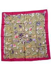 Hermes Champignons foulard