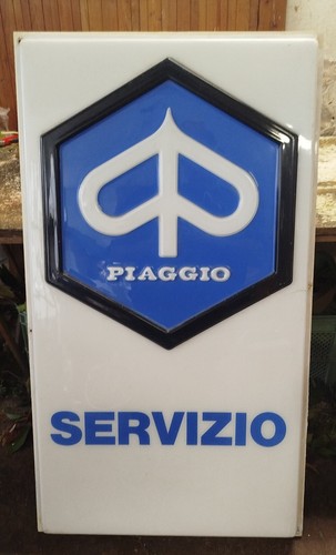 Insegna piaggio solo parte - piaggio,