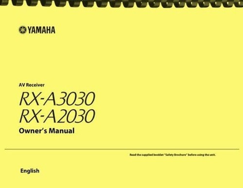 Yamaha aventage a2030 - yamaha,