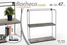 Bacheca porta oggetti metallo - porta,