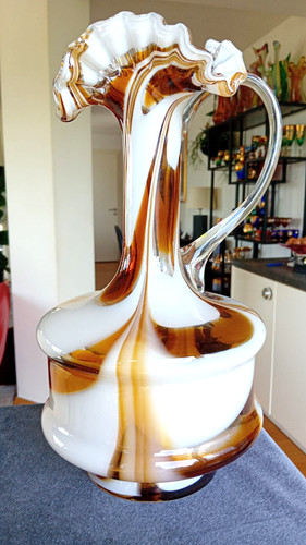 Grande vaso pesante vetro - grande, in