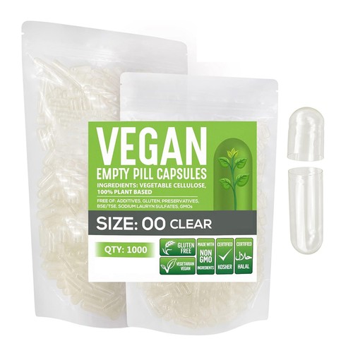 Capsule vegane vuote taglia - capsule,