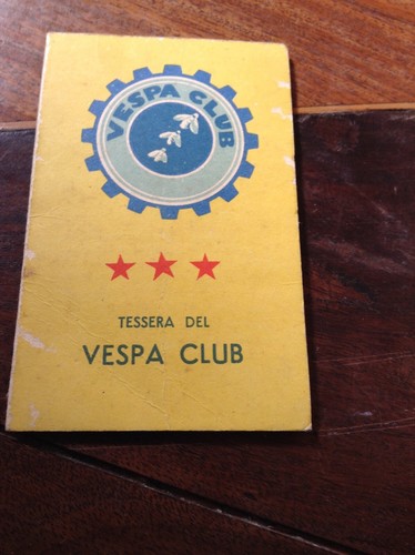 Porta tessera vespa - tessera, club