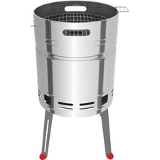 Barbecue barile tondo a forma