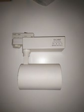 FARO/PROIETTORE NEGOZIO/UFFICIO LED A BINARIO TRIFASE COB, FB-10-30W, LUCE 6400K