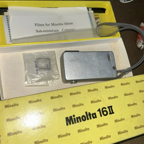 Minolta fotocamera - 16, ii