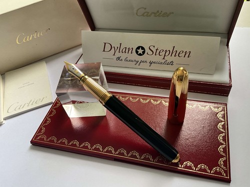 Cartier louis black lacquer - cartier, &