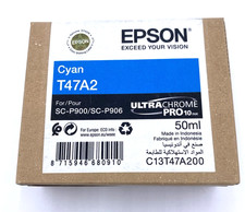 Cartuccia inchiostro originale Epson ciano T47A2 cartuccia stampante SureColor SC-P900 SC-P906