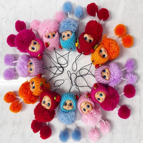 Mini figurina baby doll - doll, 8cm