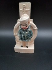 Lampada da tavolo gesso figura