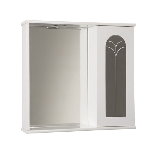 Specchiera contenitore bianco - contenitore,