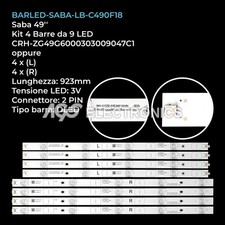 Kit barre strip led tv - 9,