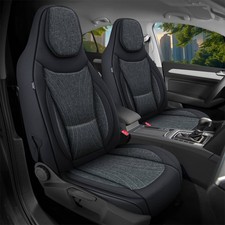 Fodere coprisedili per Peugeot 206 206+ anno 1998-12 in nero/antracite C4