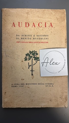Audacia scritti discorsi - scritti, e