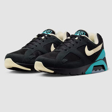 Nike Air Max 180 Uomo TAGLIA 10 11 12 Scarpe da Ginnastica Nero Dusty Cactus FJ9259 001
