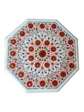 18 " Marmo Angolo Tavolino Top